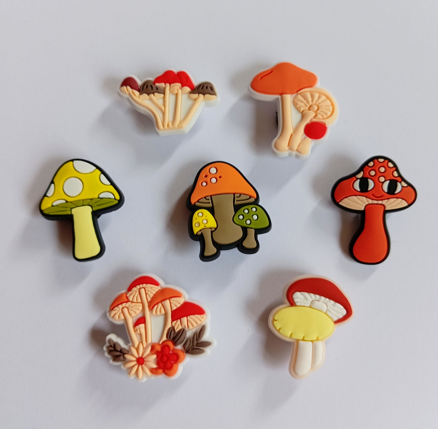 Mushroom Croc Charms - Mushroom Design Jibbitz