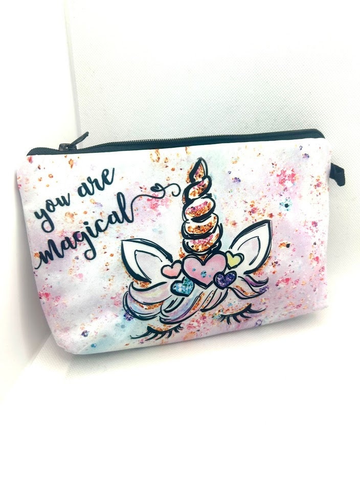 Magical Unicorn Makeup Bag - Toiletry Travel Bag