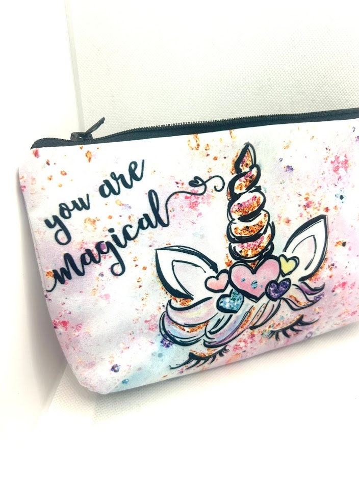 Magical Unicorn Makeup Bag - Toiletry Travel Bag