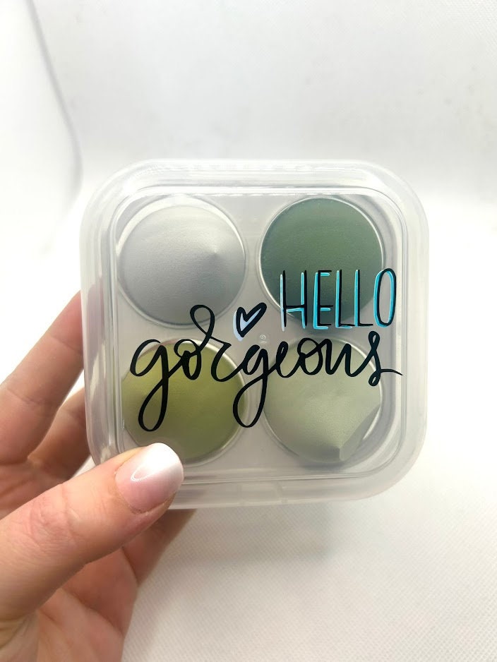 Beauty Blender Box - HELLO GORGEOUS - Makeup Sponge Gift Box