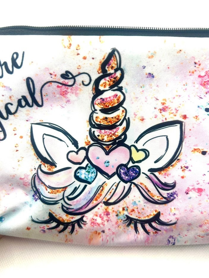 Magical Unicorn Makeup Bag - Toiletry Travel Bag
