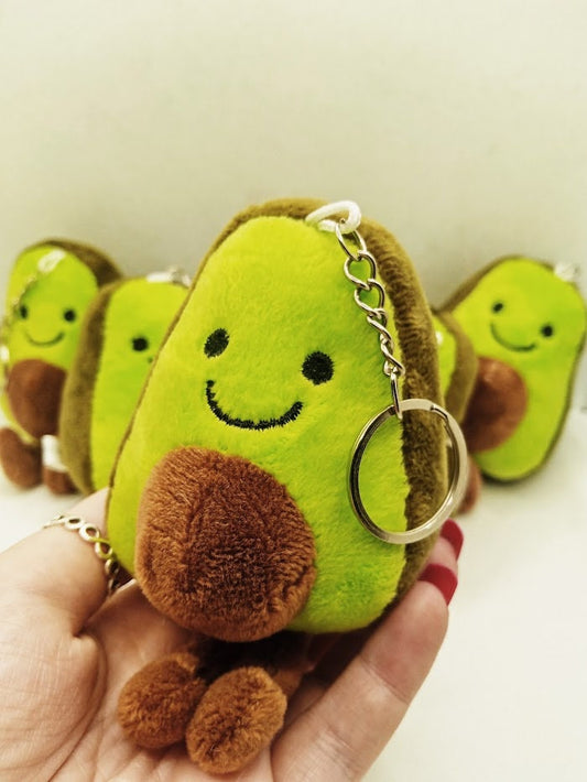 Avocado Keyring Plush - Anti Stress Key Chain