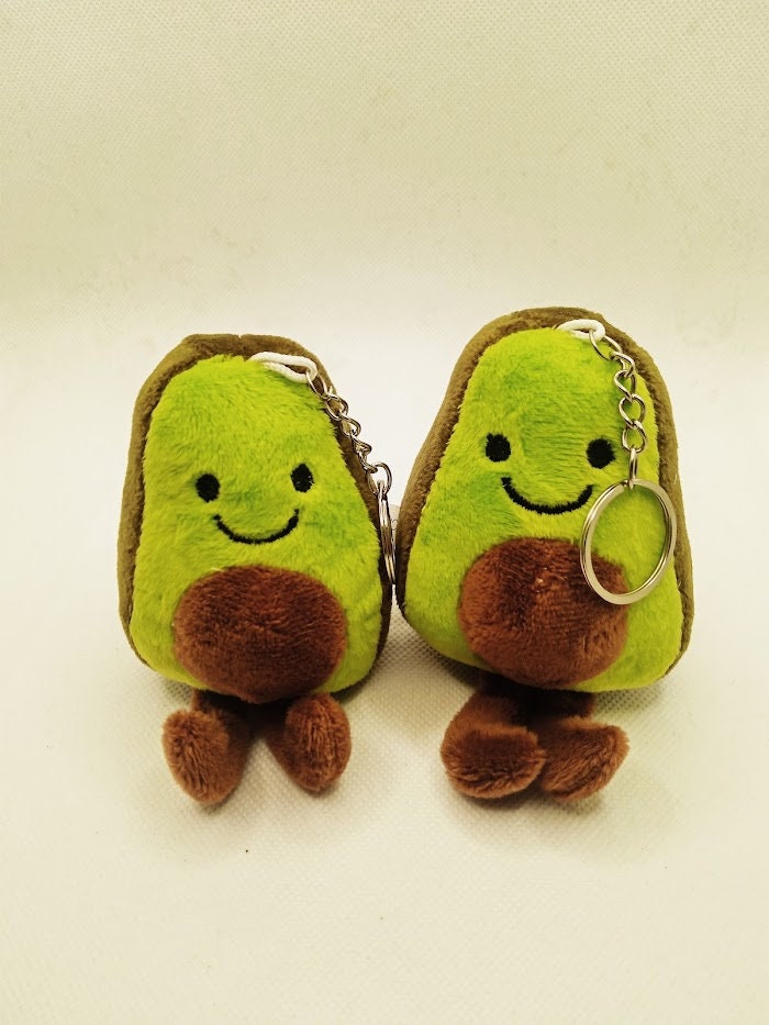 Avocado Keyring Plush - Anti Stress Key Chain