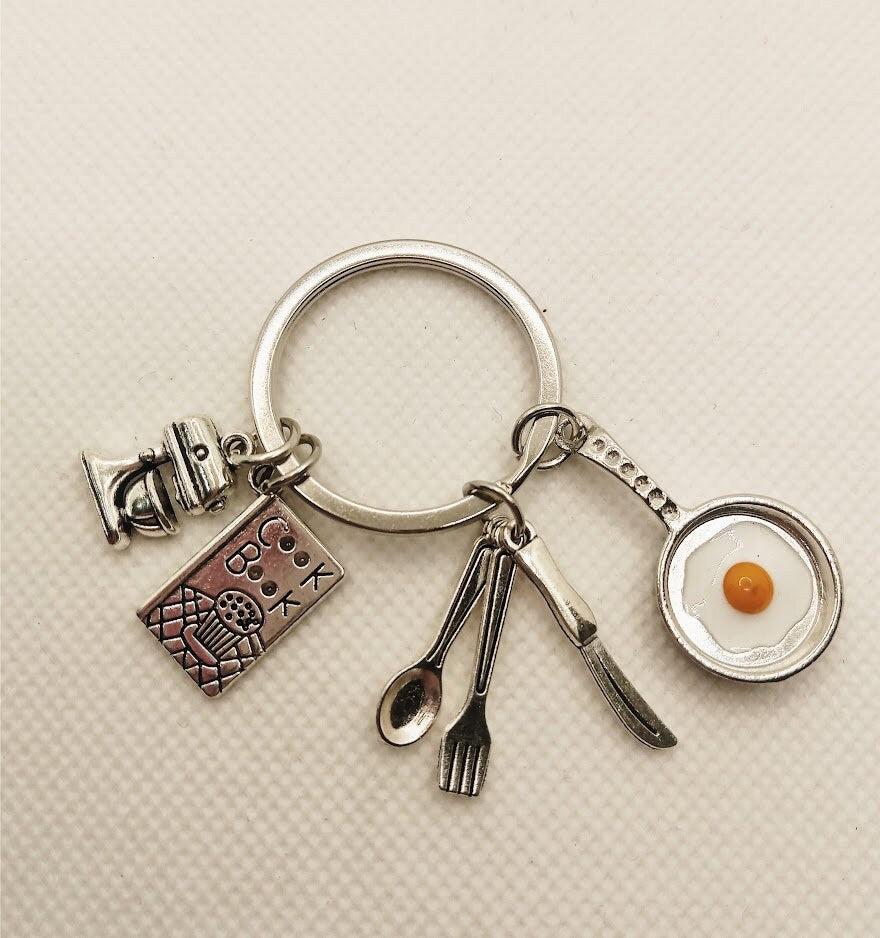 Best Cook Ever Keyring - Star Baker Key Chain