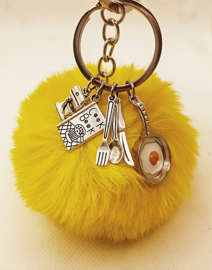 Best Cook Ever Keyring - Star Baker Key Chain