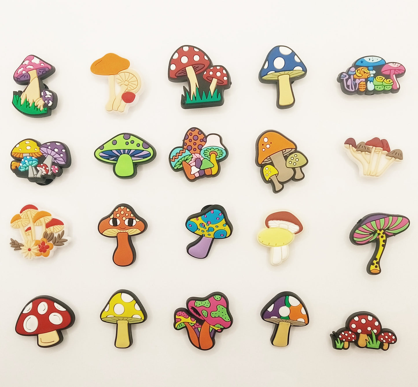 Mushroom Croc Charms - Mushroom Design Jibbitz