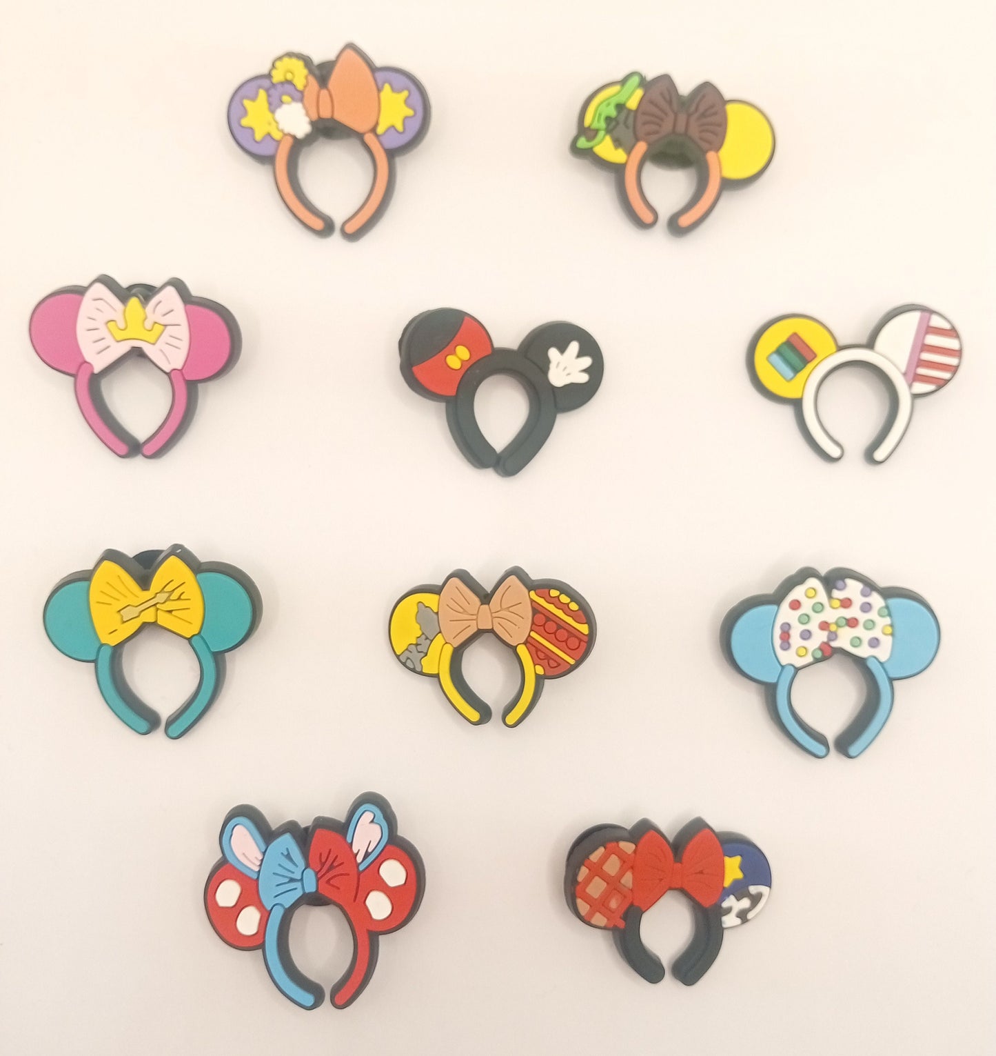 Mouse Ears Croc Charms - Cartoon Jibbitz