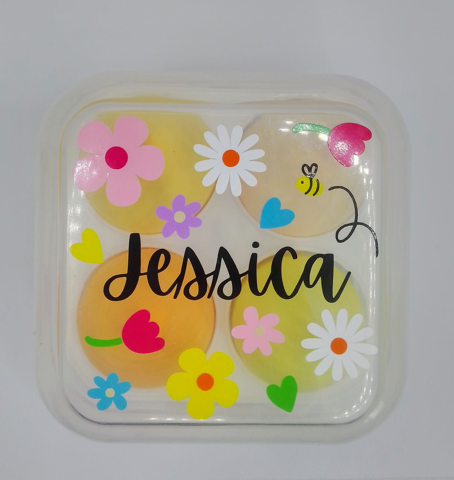 Personalised Beauty Blender Box - Summer Flowers Makeup Sponge Gift