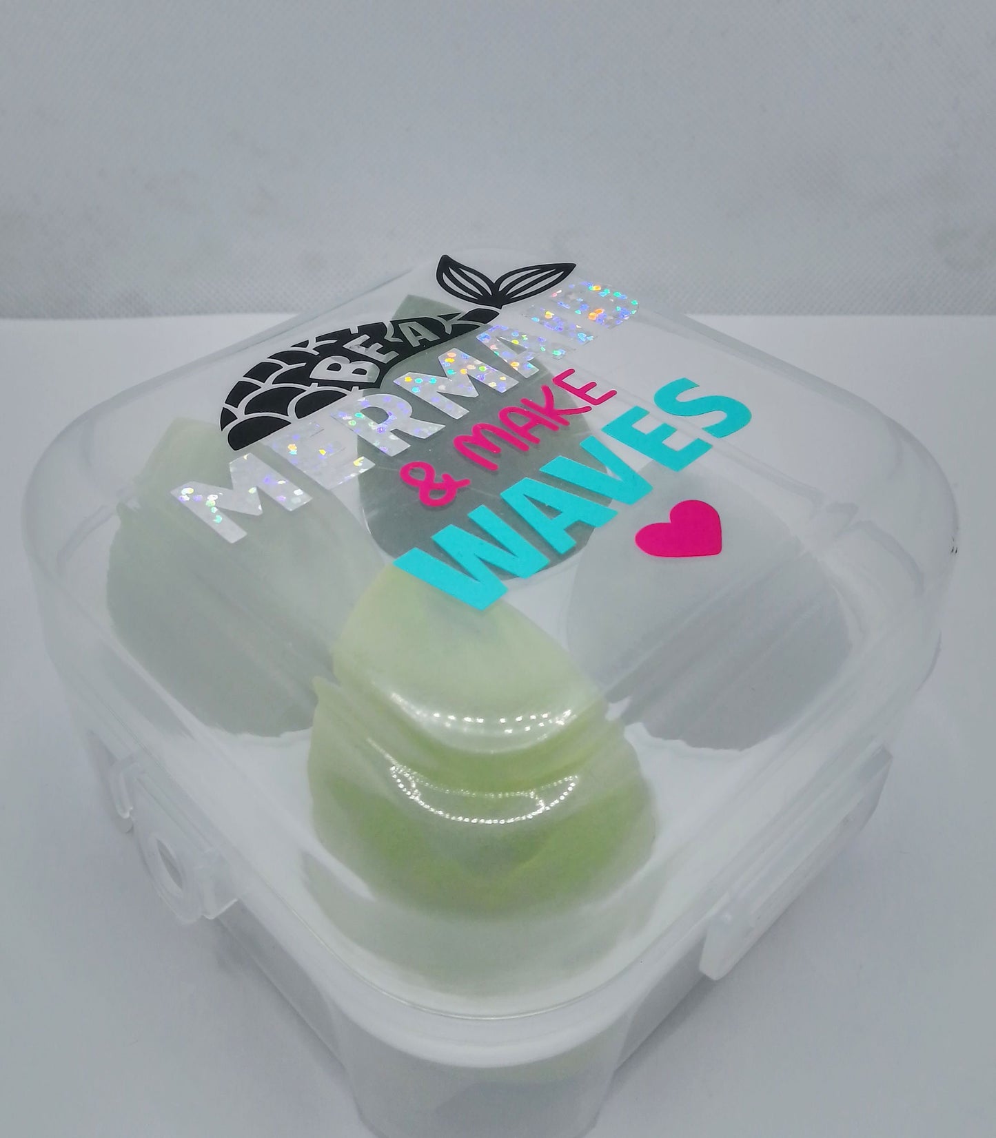 Mermaid Beauty Blender Box - Mermaid Tail Makeup Sponge Gift