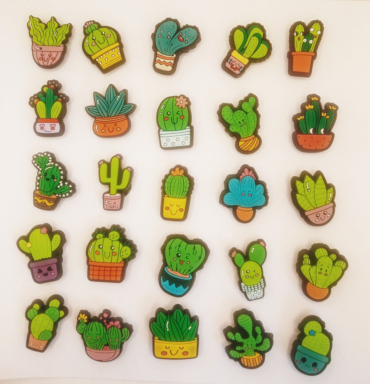 Cactus Croc Charms - Cactus Design Jibbitz