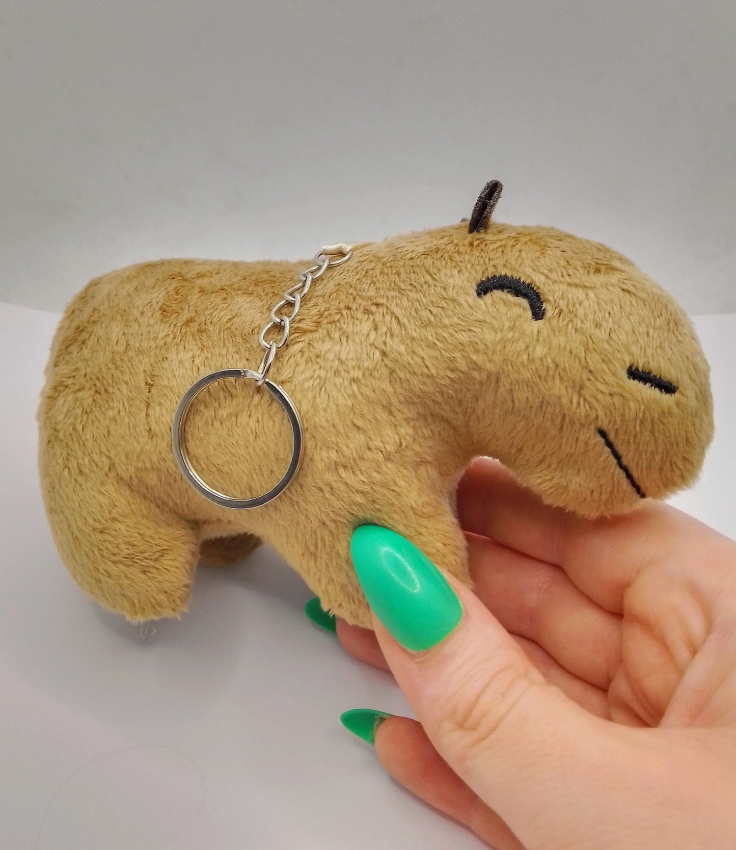 Capybara Keyring Plush - Anti Stress Key Chain