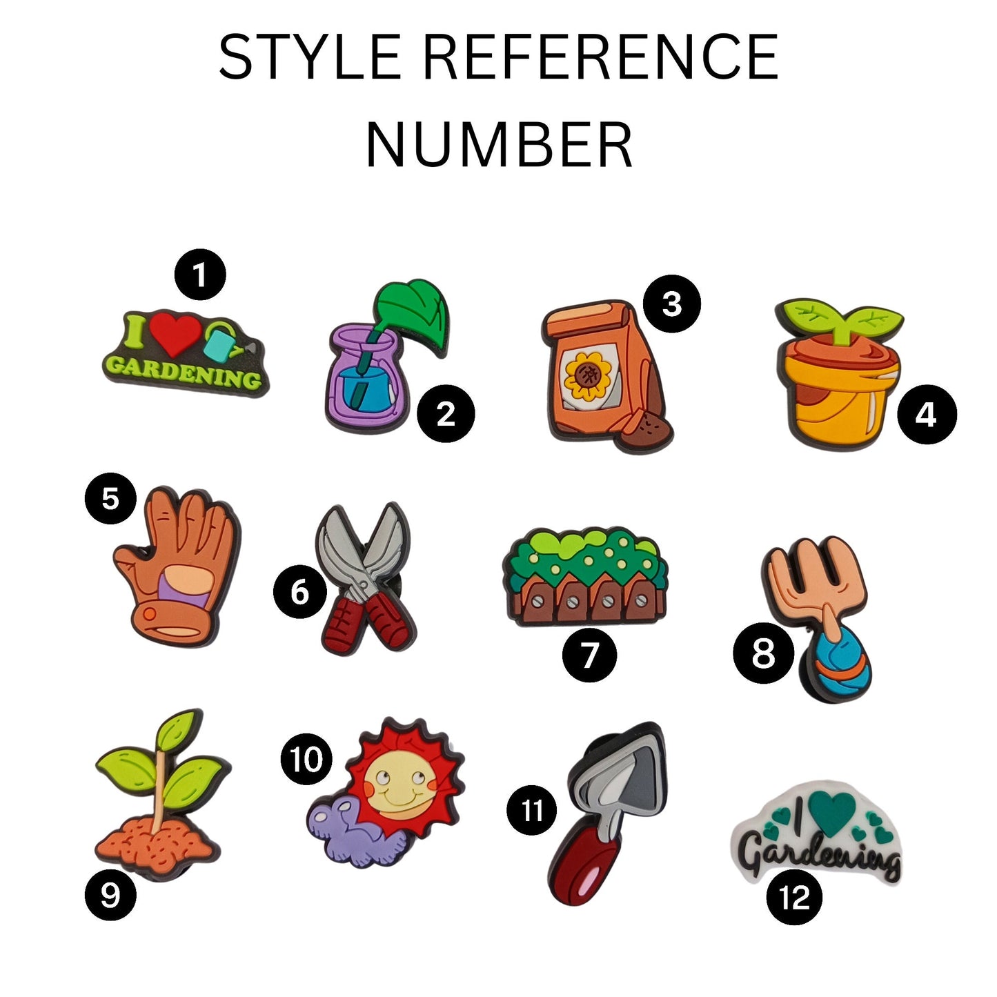 Gardening Croc Charms - Gardener Jibbitz