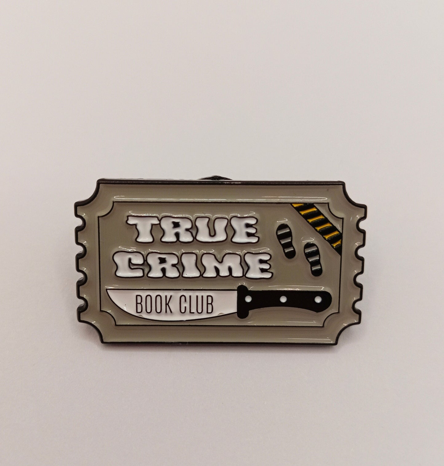 Book Club Ticket Pin Badge - Anti Social Pin Badge