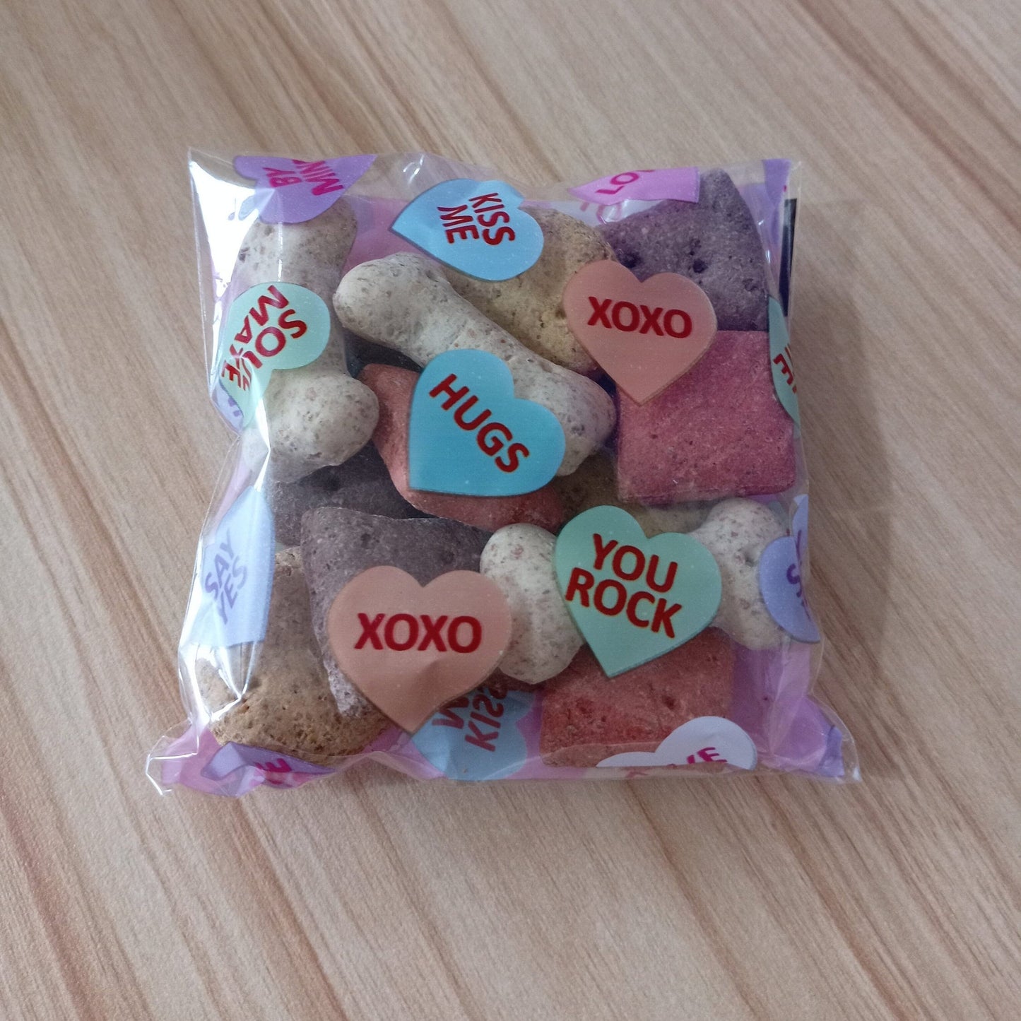 Mini Doggy Treat Bag - Pawsome Treats Personalised Dog Gift