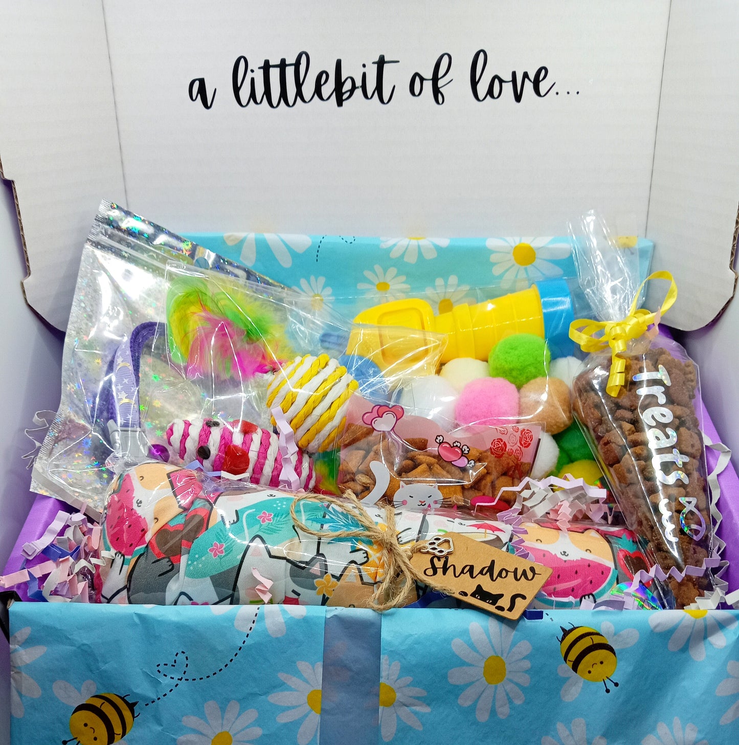 Purrfect Treats Cat Gift Box - Personalised Cat Gift