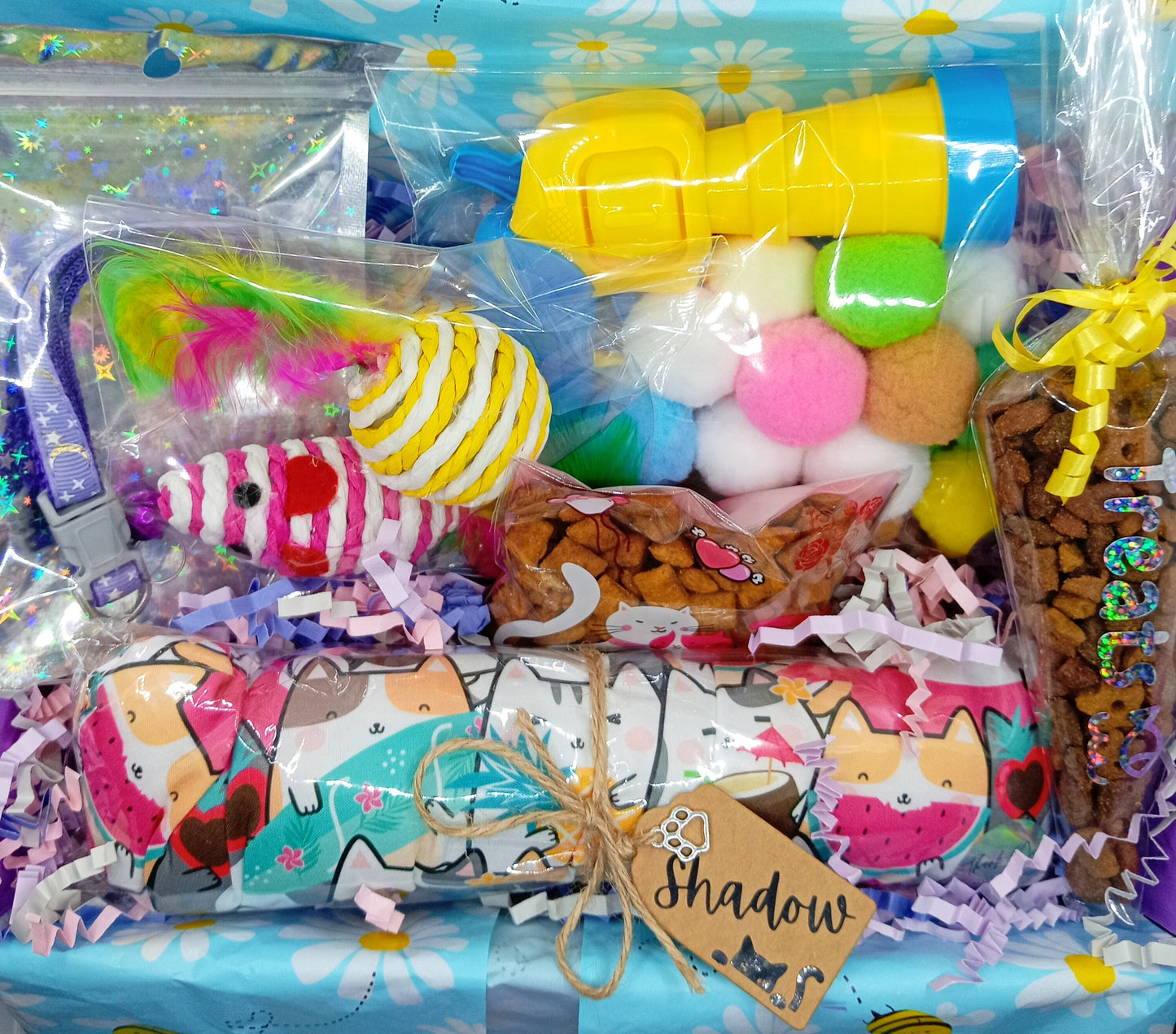 Purrfect Treats Cat Gift Box - Personalised Cat Gift
