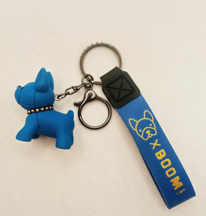 French Bulldog Keyring - Frenchie Dog Lover Key Chain