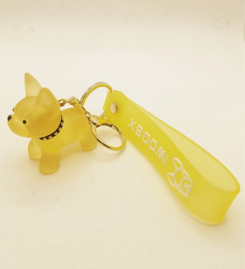 French Bulldog Keyring - Frenchie Dog Lover Key Chain