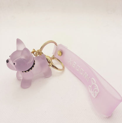 French Bulldog Keyring - Frenchie Dog Lover Key Chain