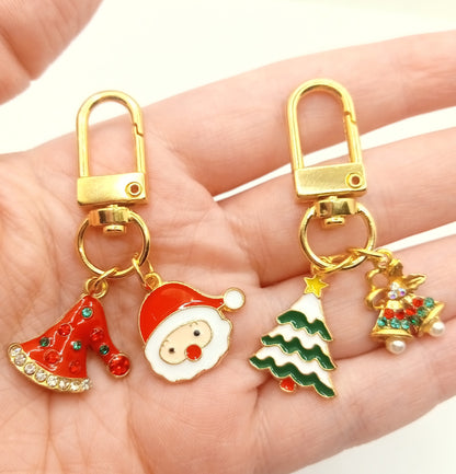 Christmas Keyring - Festive Key Chain Gift