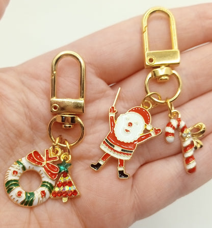 Christmas Keyring - Festive Key Chain Gift