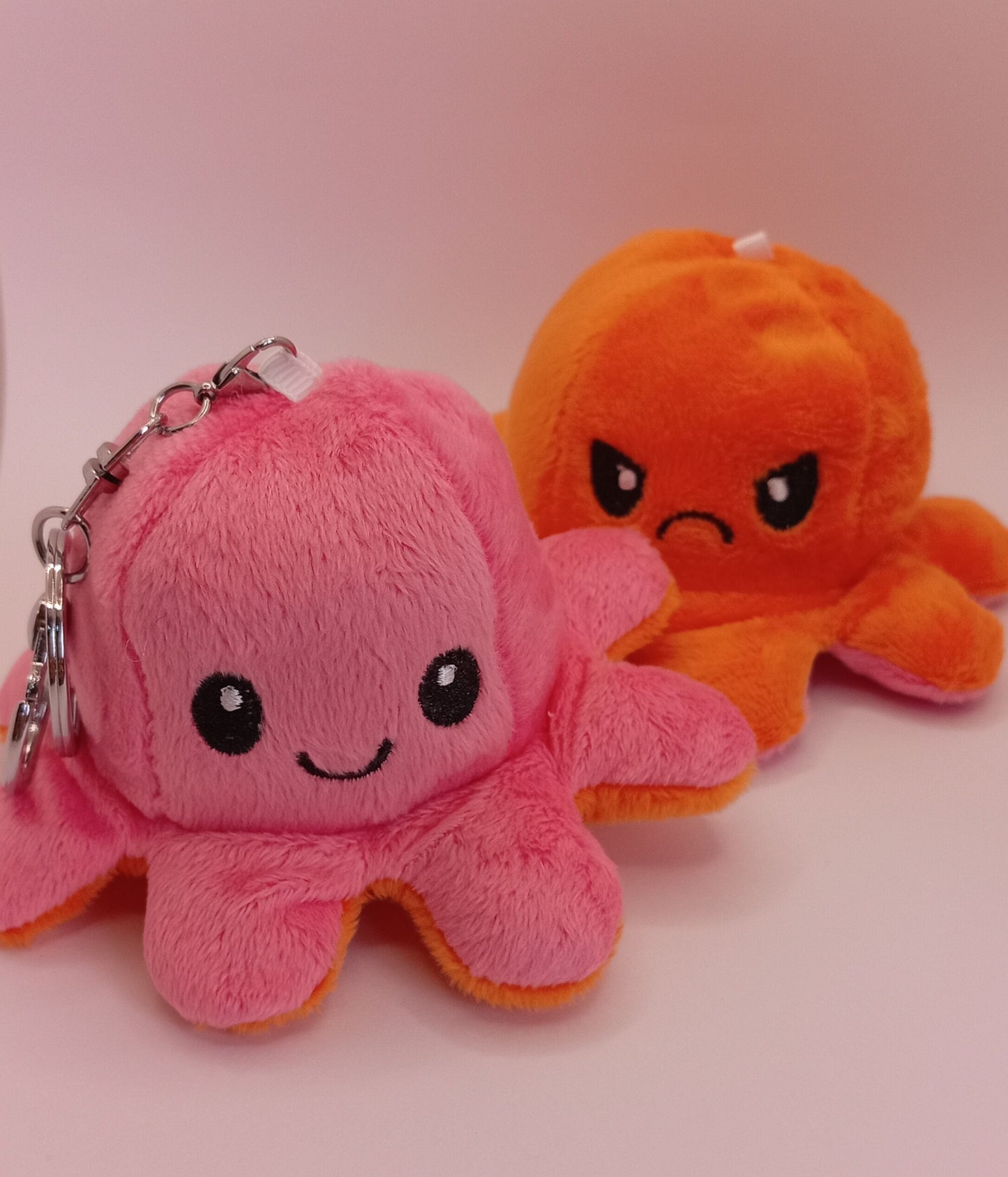 Octopus Keyring - Reversible Mood Octopus Key Chain