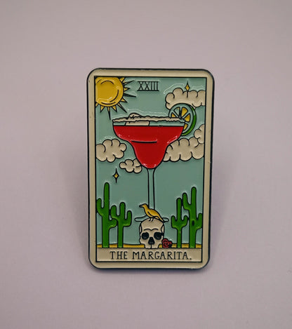 The Drink Pin Badge - Cute Tarot Card Pin Badge
