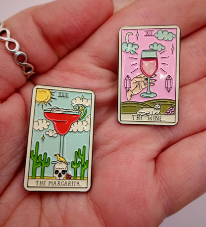 The Drink Pin Badge - Cute Tarot Card Pin Badge