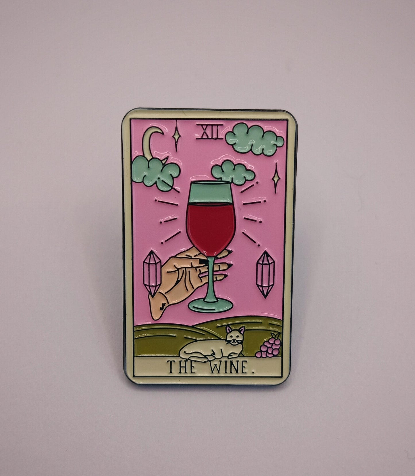 The Drink Pin Badge - Cute Tarot Card Pin Badge