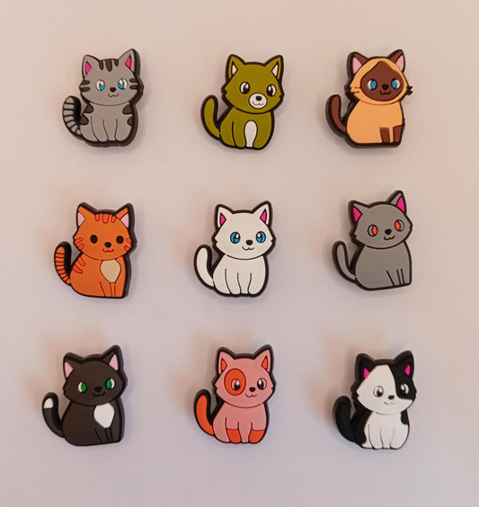 Cat Shoe Charms - Cute Cat Jibbitz