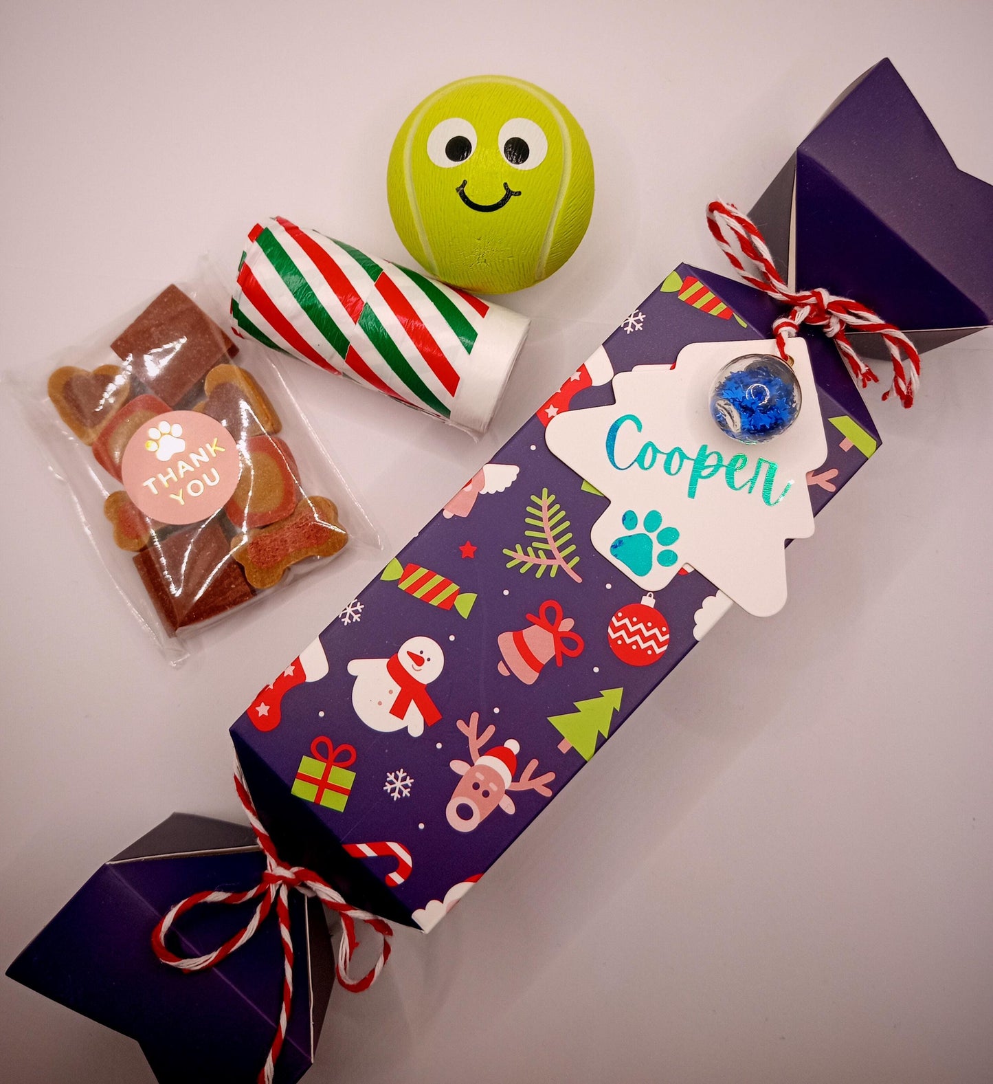 Doggy Christmas Cracker - Personalised Dog Gift